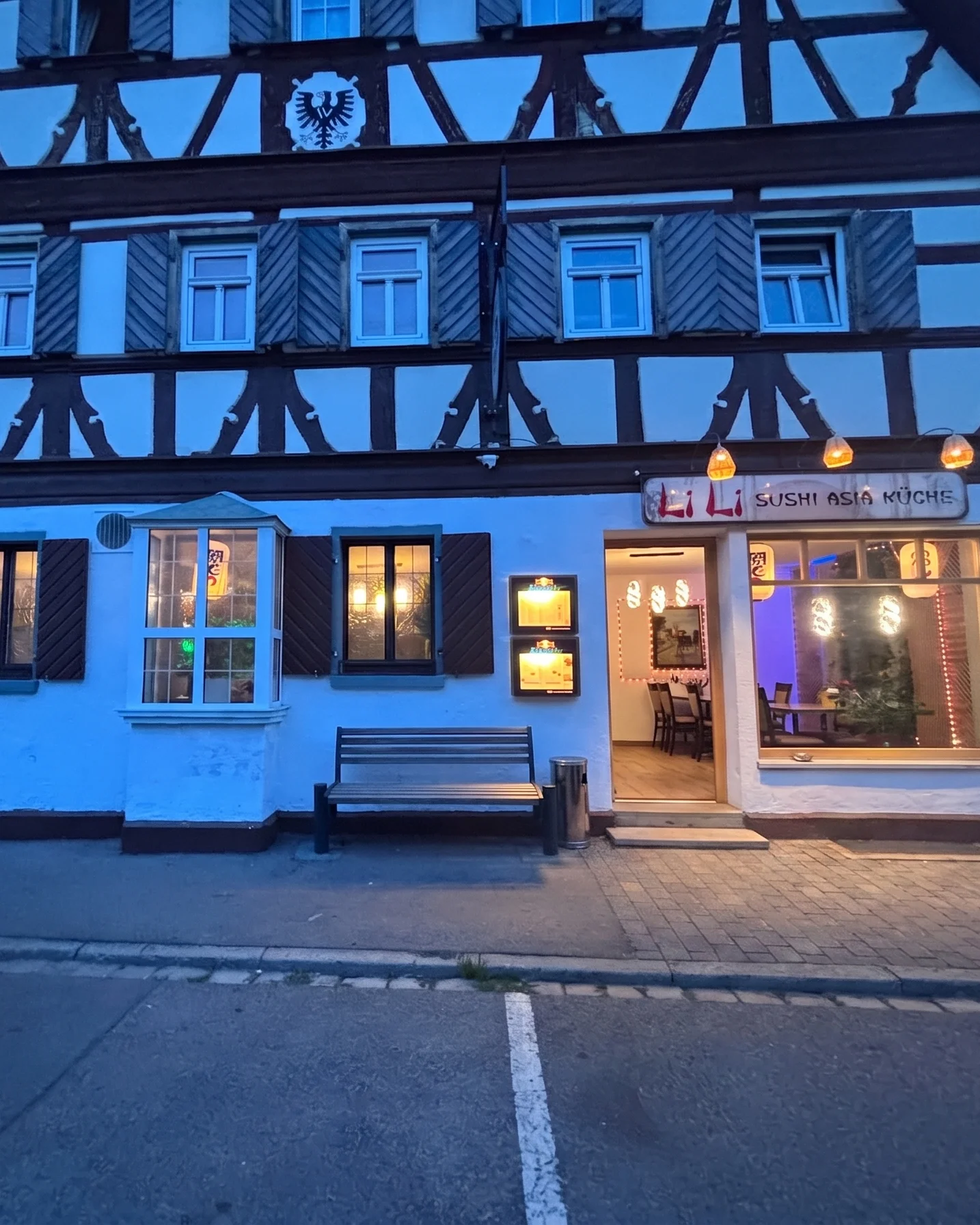 Außenansicht von Lili Sushi Asia Küche in Bad Windsheim